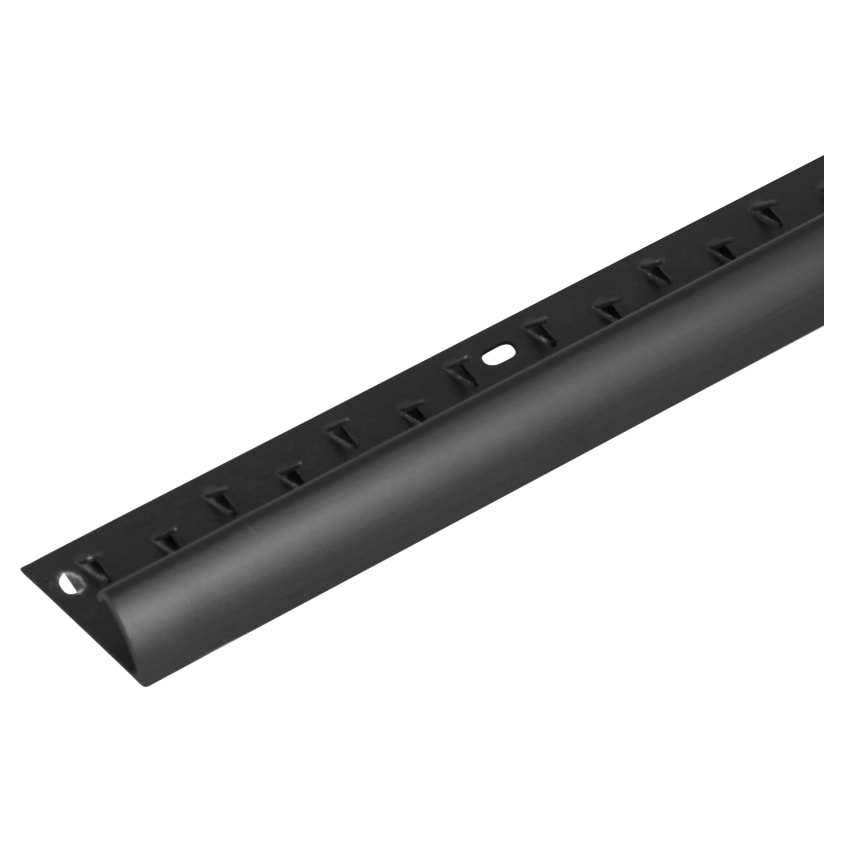 Single Edge Door Bar Trim - 900mm Length - Matt Black - view 2