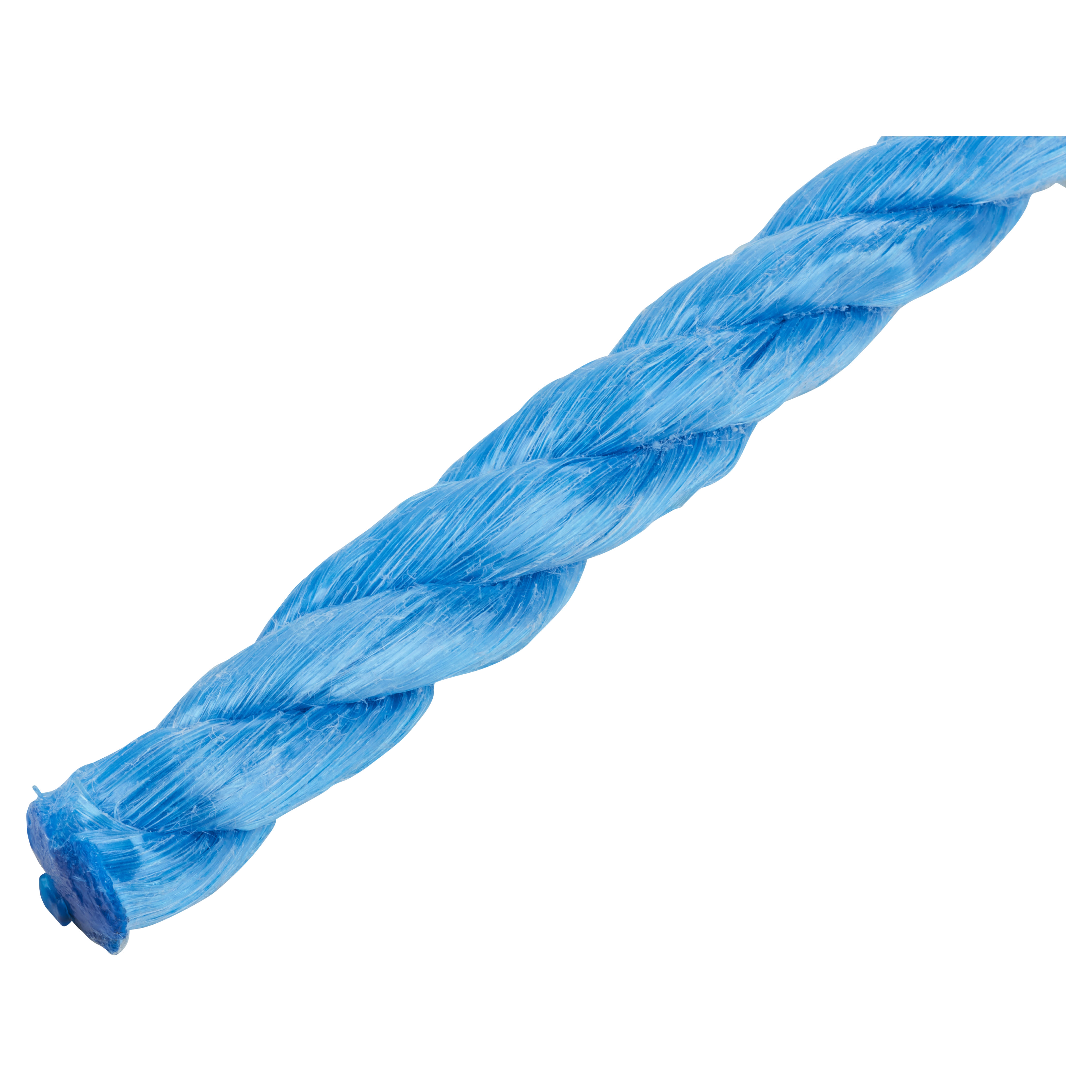 Multi Function Polypropylene Lorry/Wagon Rope - 10mm x 27m Length - Blue - view 3