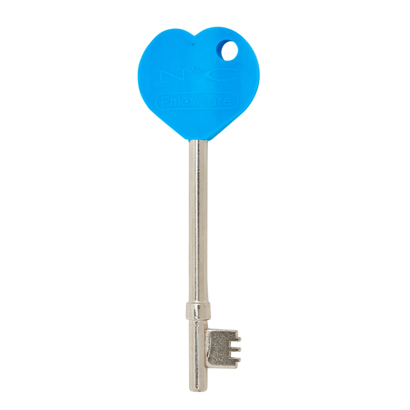 RADAR Blue Heart Comfort Key - Blue Nylon & Steel - view 2