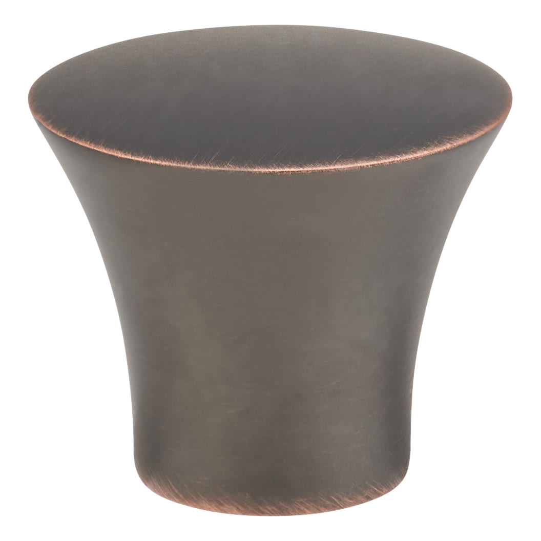Crofts & Assinder Malvern Round Cabinet Knob - 35mm Diameter - American Copper - view 3