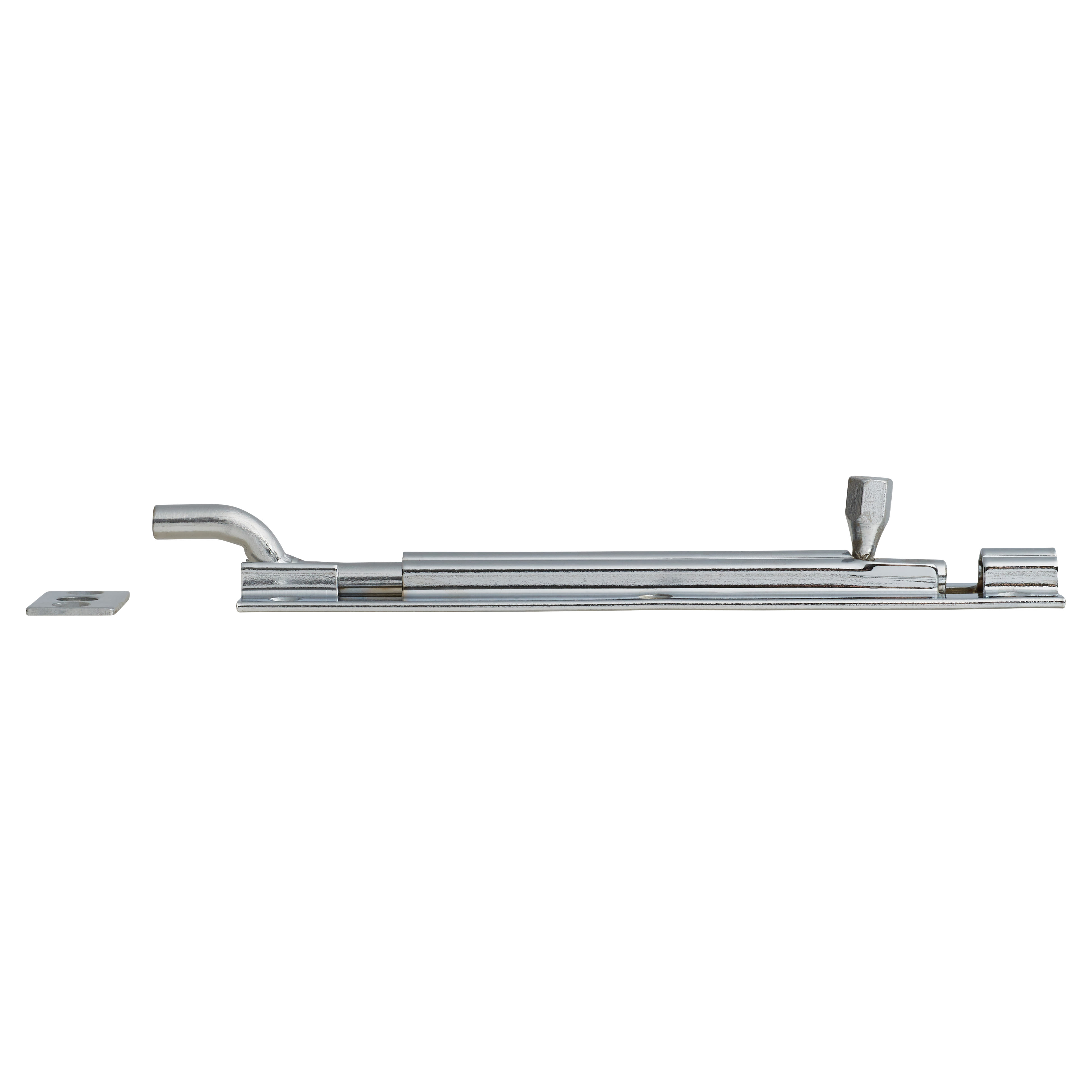 Polished Chrome Necked Barrel Bolt - Budget Range - 150 x 25mm - view 3