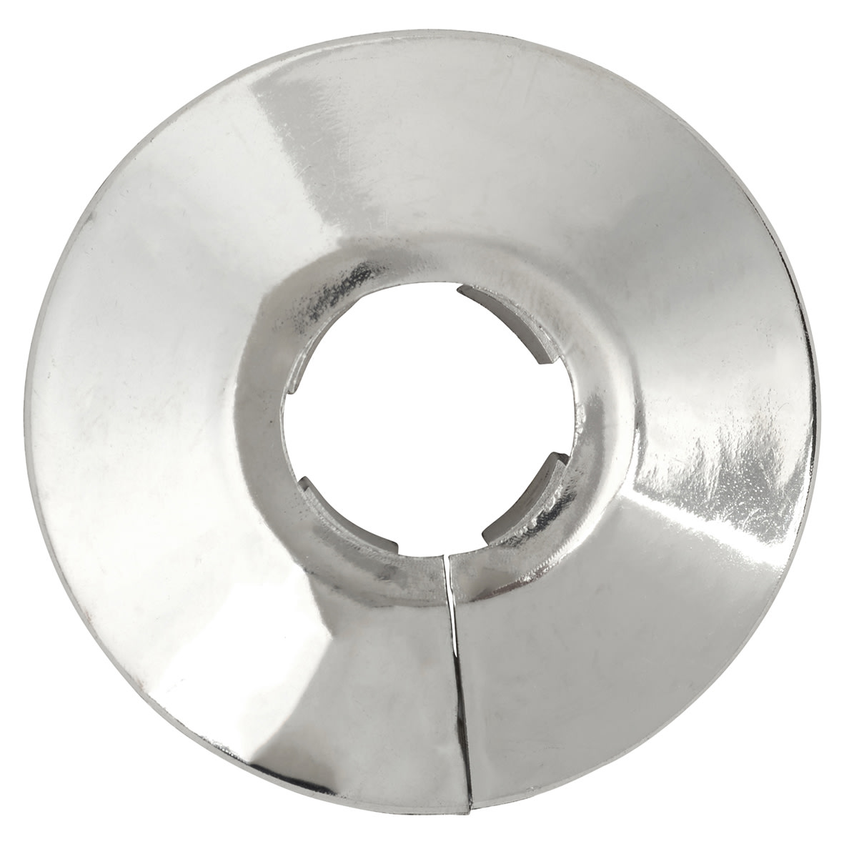 Pipe Collars - 65mm Diameter for 22mm Diameter Pipe - Chrome - view 2