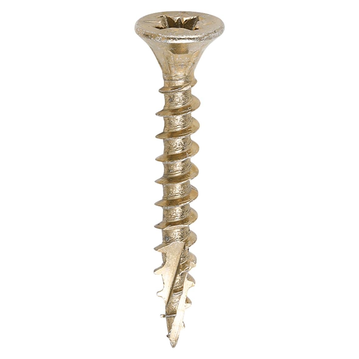 C2 Strong-Fix Pozi Double Countersunk Twin-Cut Wood Screws Tub - 4.0 x 30mm - Pack of 1500 - view 2