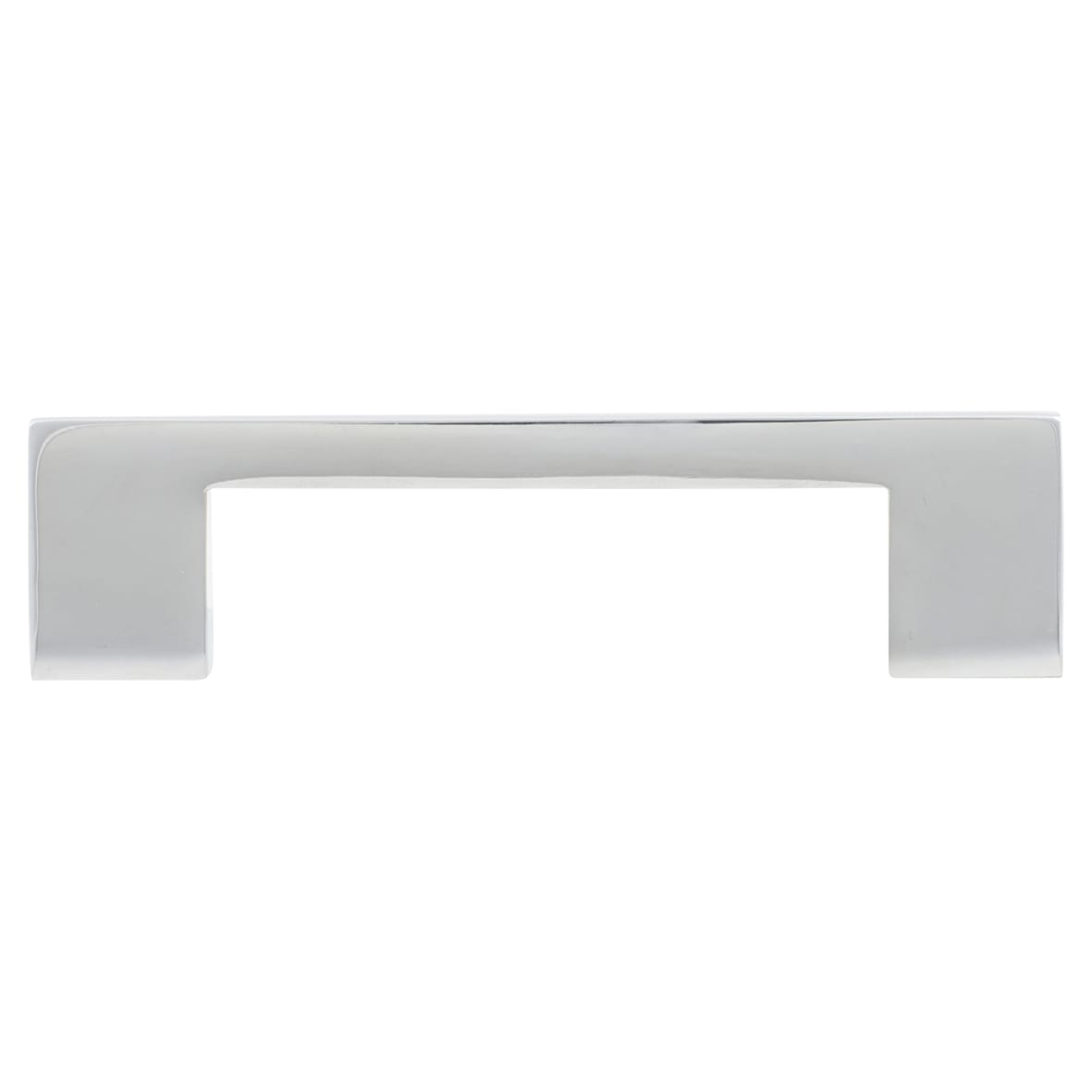 Marcus Metro 10mm D-Bar Cabinet Pull Handle - 96mm Centres - Polished Chrome - view 2
