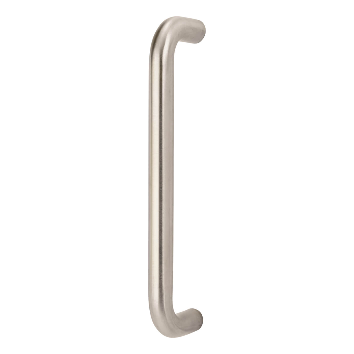 Satin Stainless Steel 19mm D-Bar Door Pull Handle - Bolt Fix - 229mm Centres - view 2