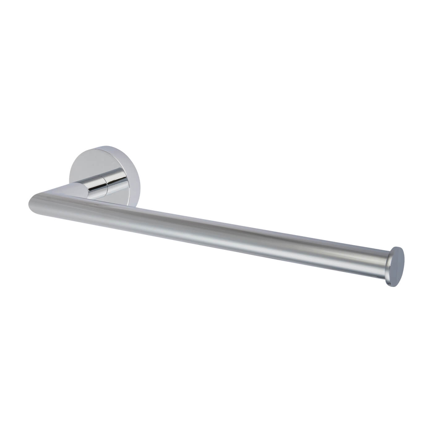 Epsom Flexi-Fix Round Towel Bar - 270.5 x 81.5 x 54mm - Polished Chrome - view 2