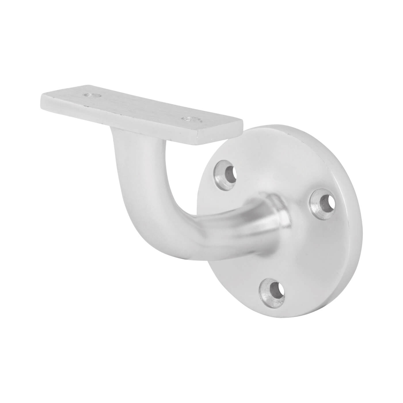 Handrail Bracket - 63mm Projection - Satin Aluminium - view 2