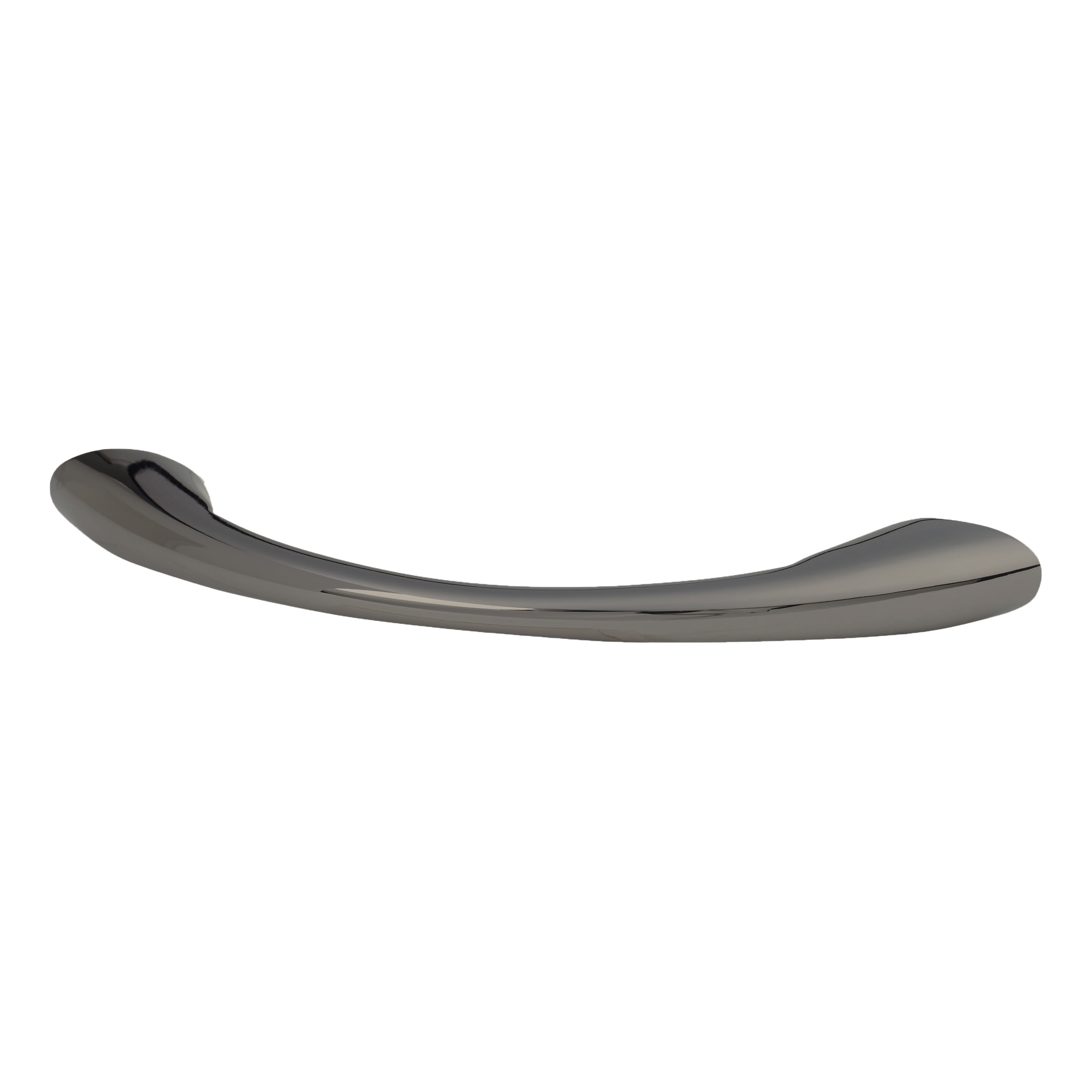 Vali Bow Cabinet Pull Handle - 96mm Centres - Black Nickel - view 2