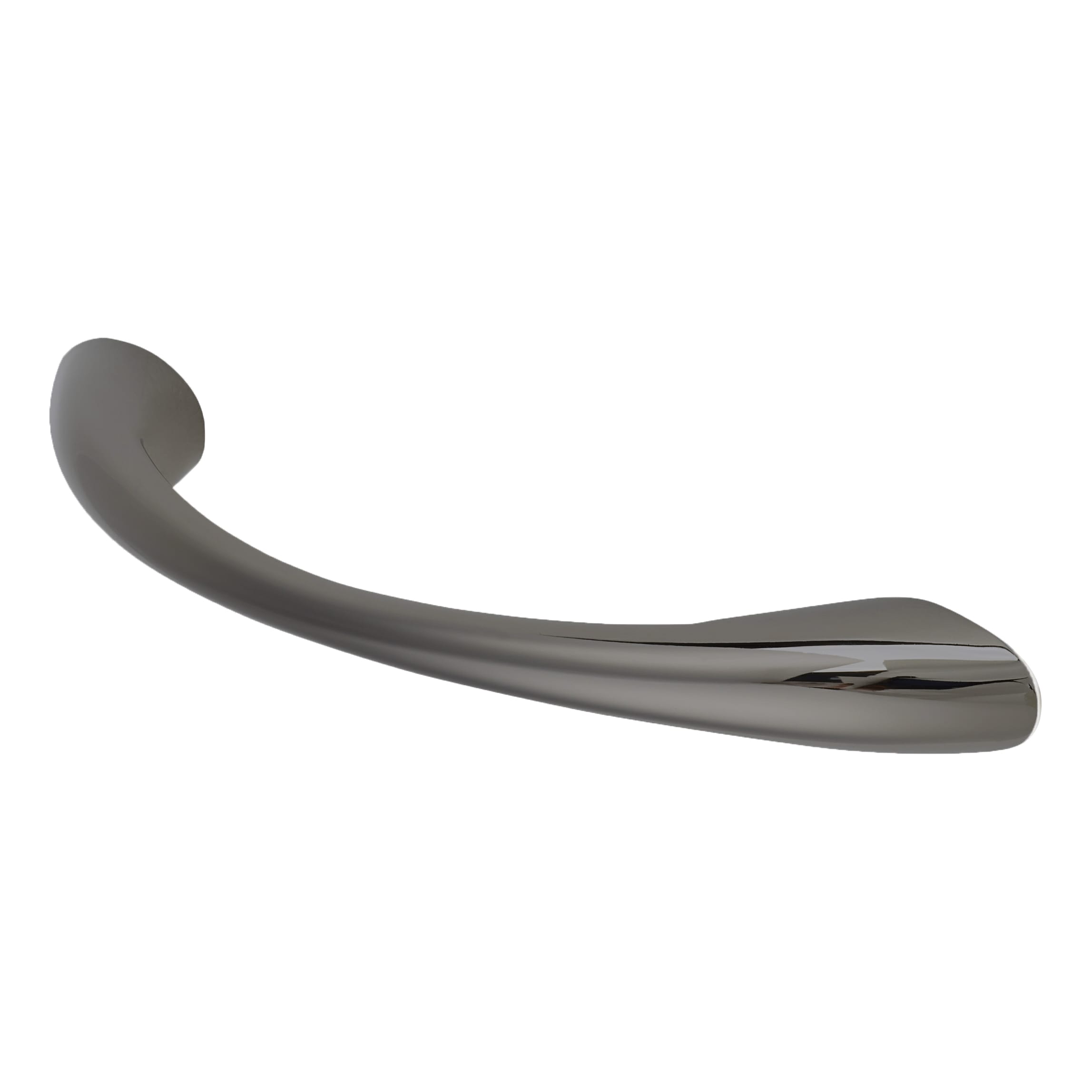 Vali Bow Cabinet Pull Handle - 96mm Centres - Black Nickel - view 4