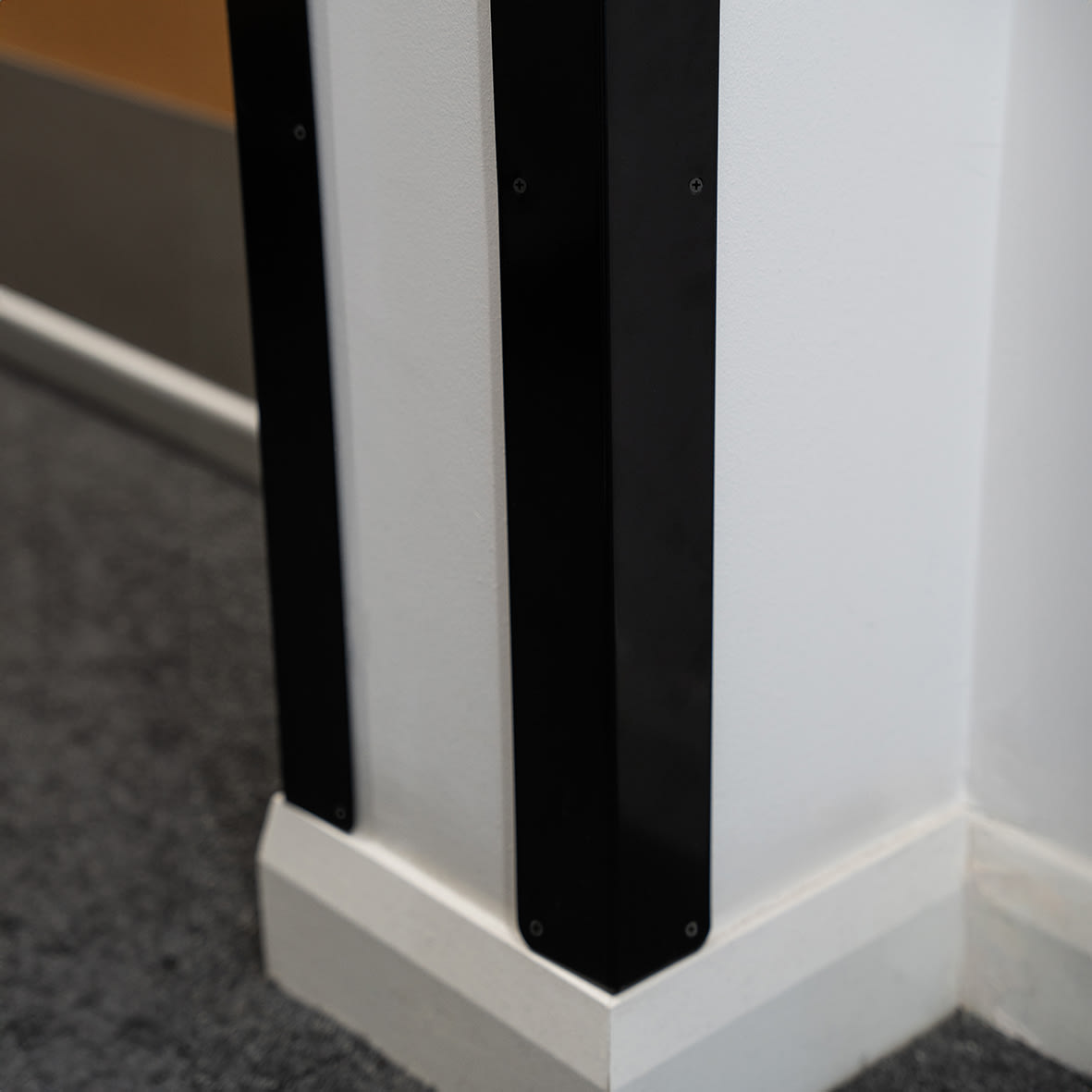 2400mm 430 Stainless Steel Angle - Equal Sided - 50 x 50 x 0.9mm - Matt Black - view 2