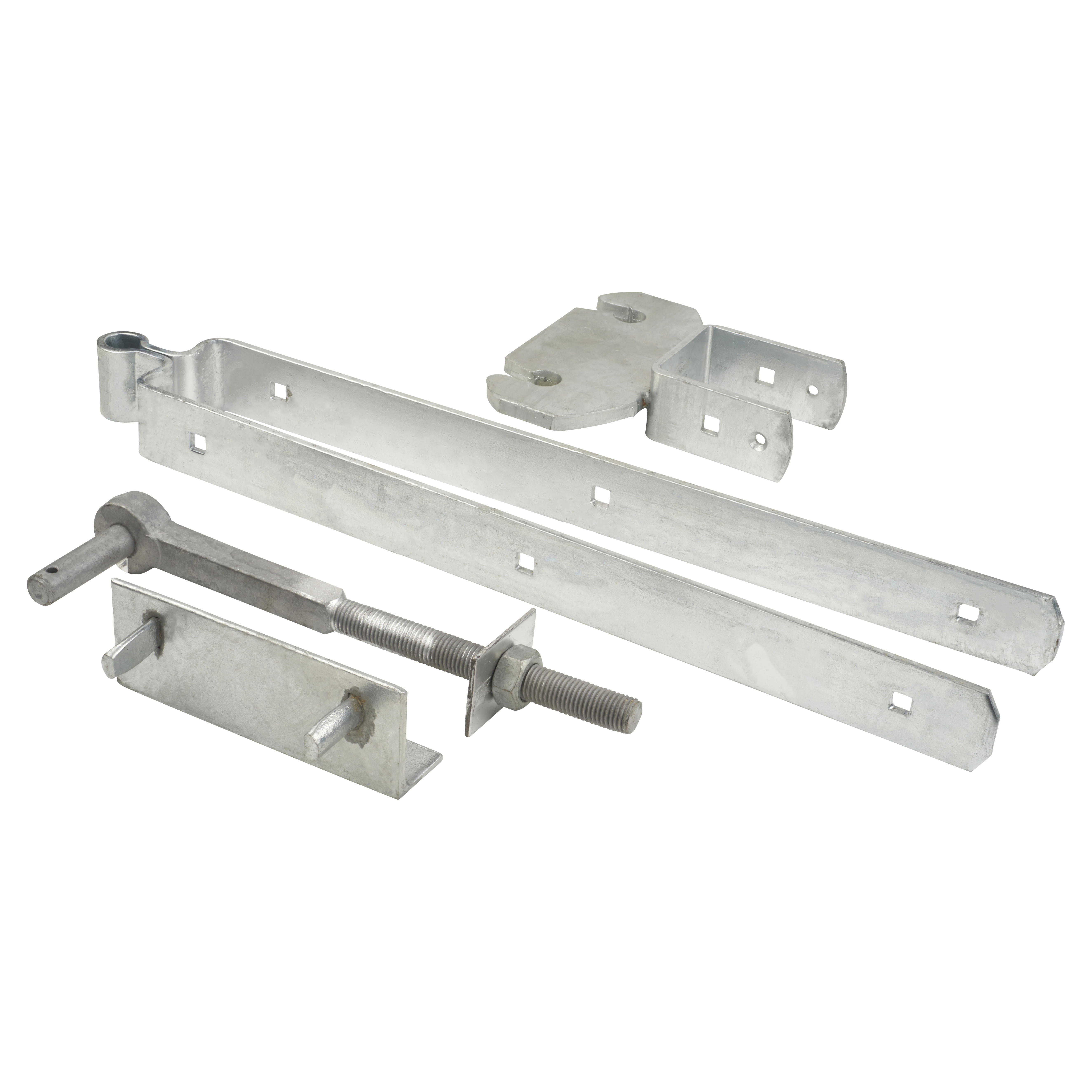 Medium Duty Rising Field Gate Hinge Set - 600 x 90mm - Galvanised - view 2