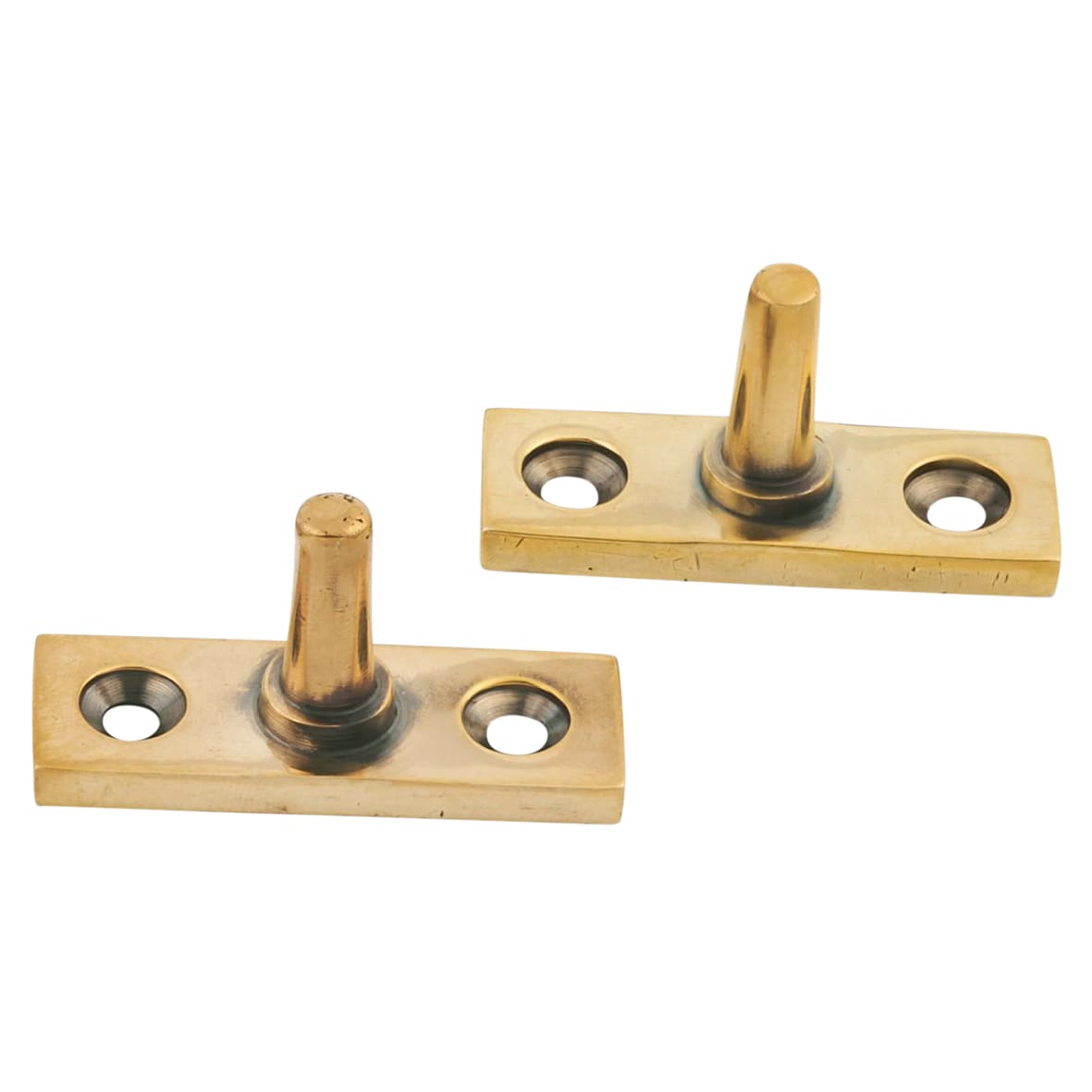 Newbury Casement Window Stay - 10"/250mm Length - Aged Brass - view 3