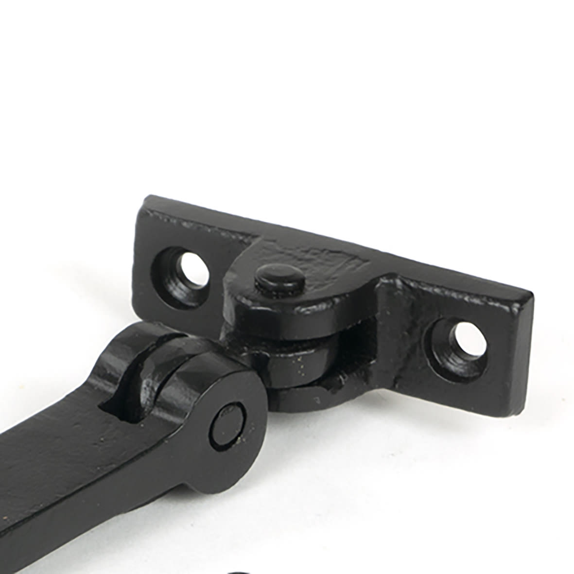 Newbury Casement Window Stay - 12"/300mm Length - Matt Black - view 3