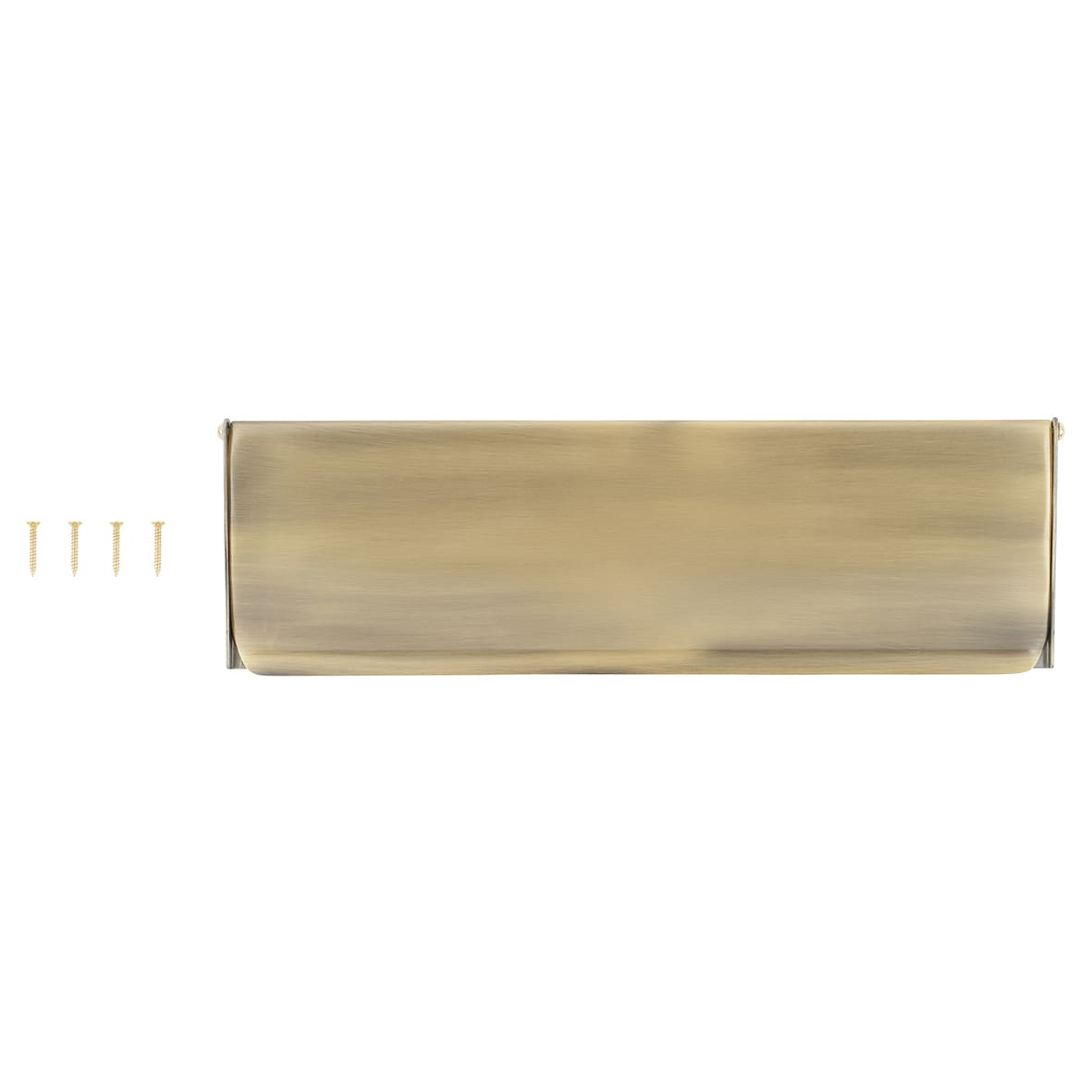 Letter Tidy - 280 x 80mm - Antique Brass - view 3