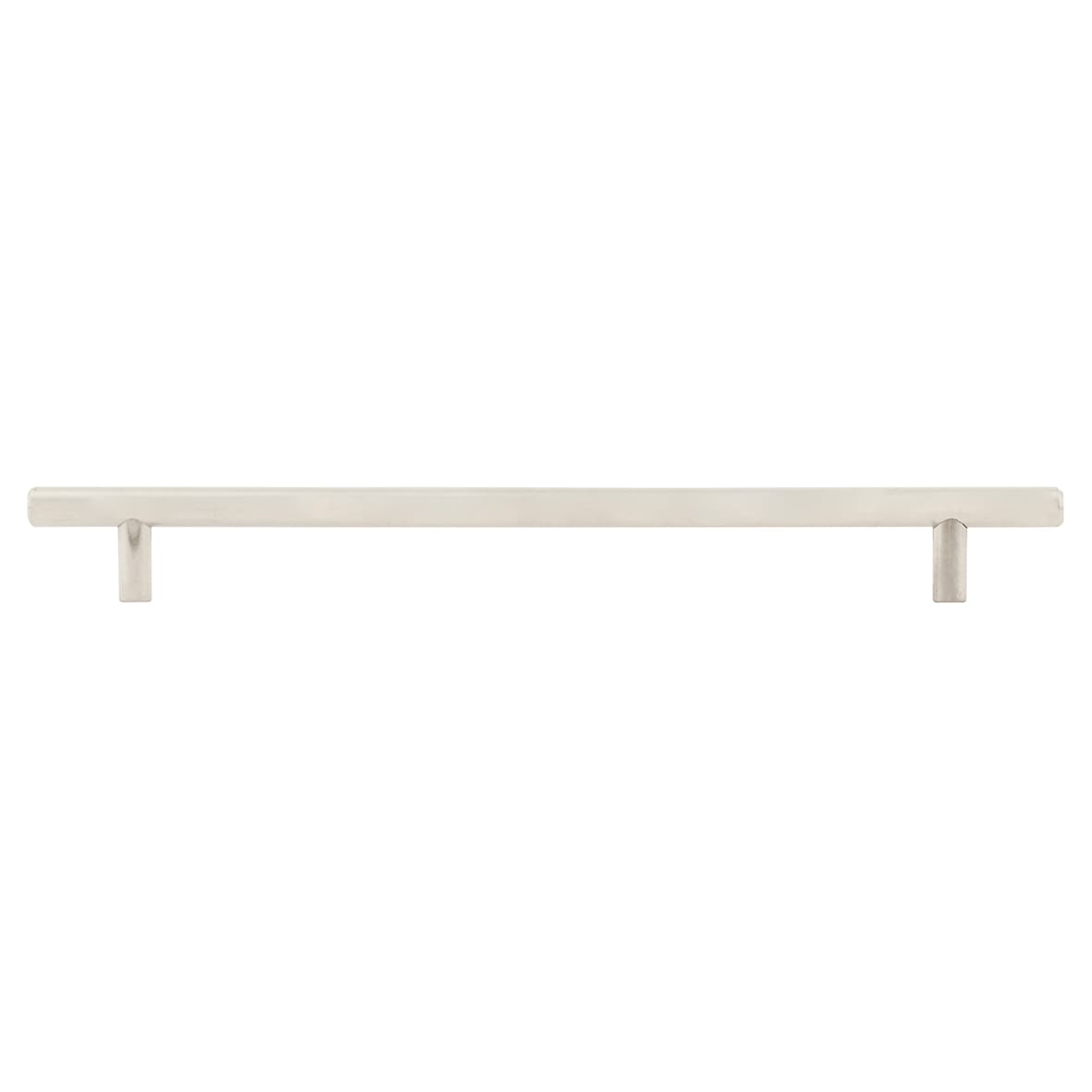 12mm T-Bar Cabinet Pull Handle - 224mm Centres - Polished Nickel - view 2
