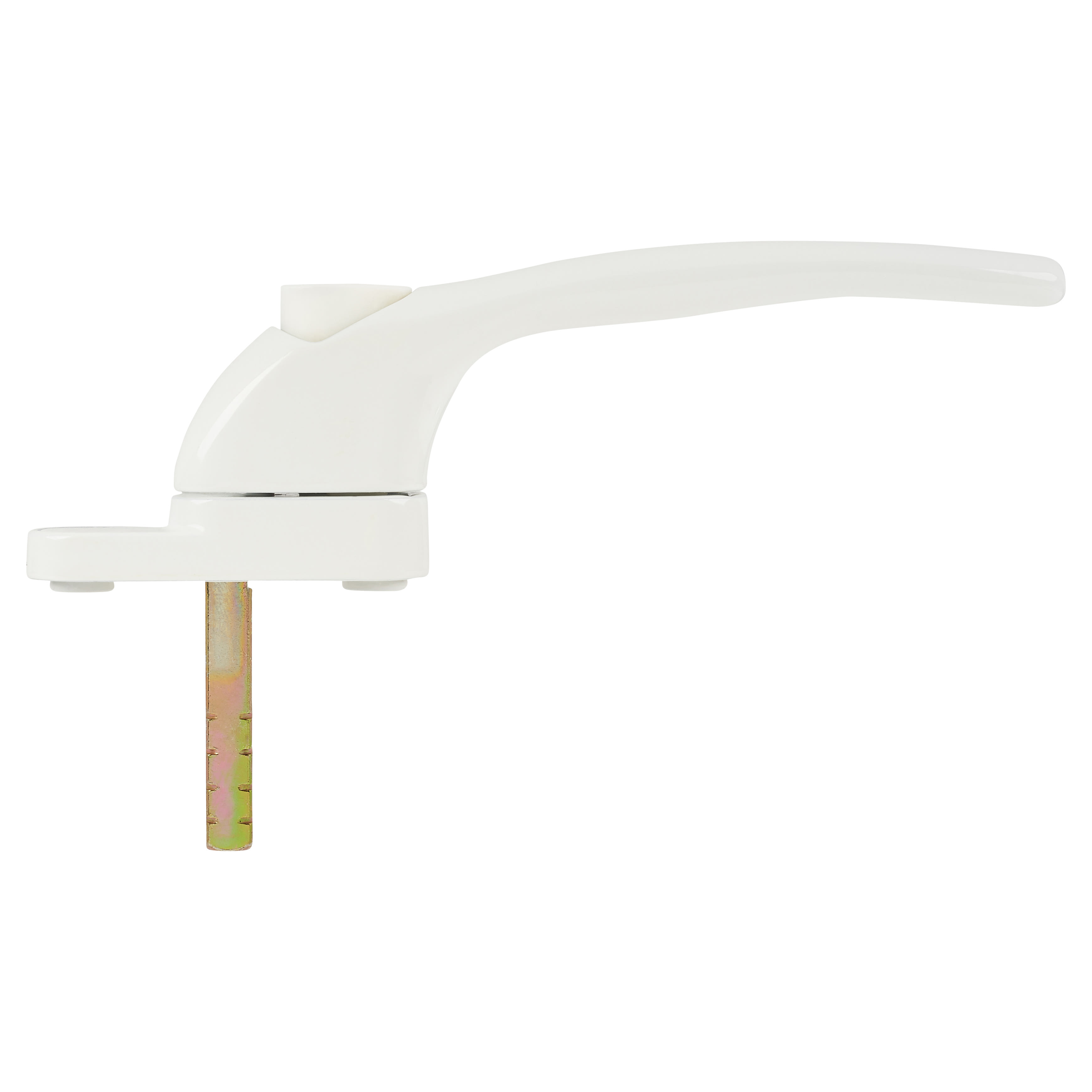 uPVC Inline Espagnolette Locking Multipoint Window Handle - Dual - White - view 3