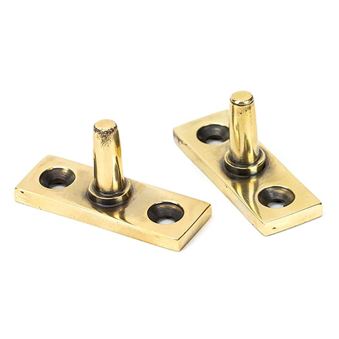 Brompton Knurled Casement Window Stay - 10"/250mm Length - Aged Brass - view 4