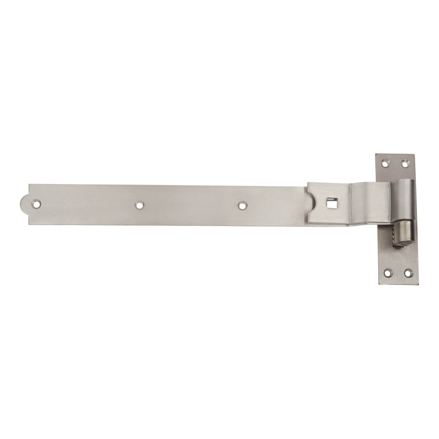 Medium Duty Cranked Hook & Band Gate Hinge - 600 x 57mm - 316 Stainless Steel - Pair - view 3