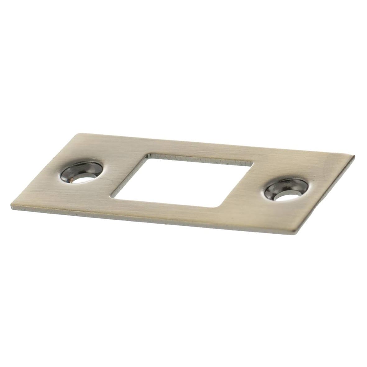5mm Tubular Bathroom Deadbolt - 80mm Case - 60mm Backset - Square - Antique Brass - view 3