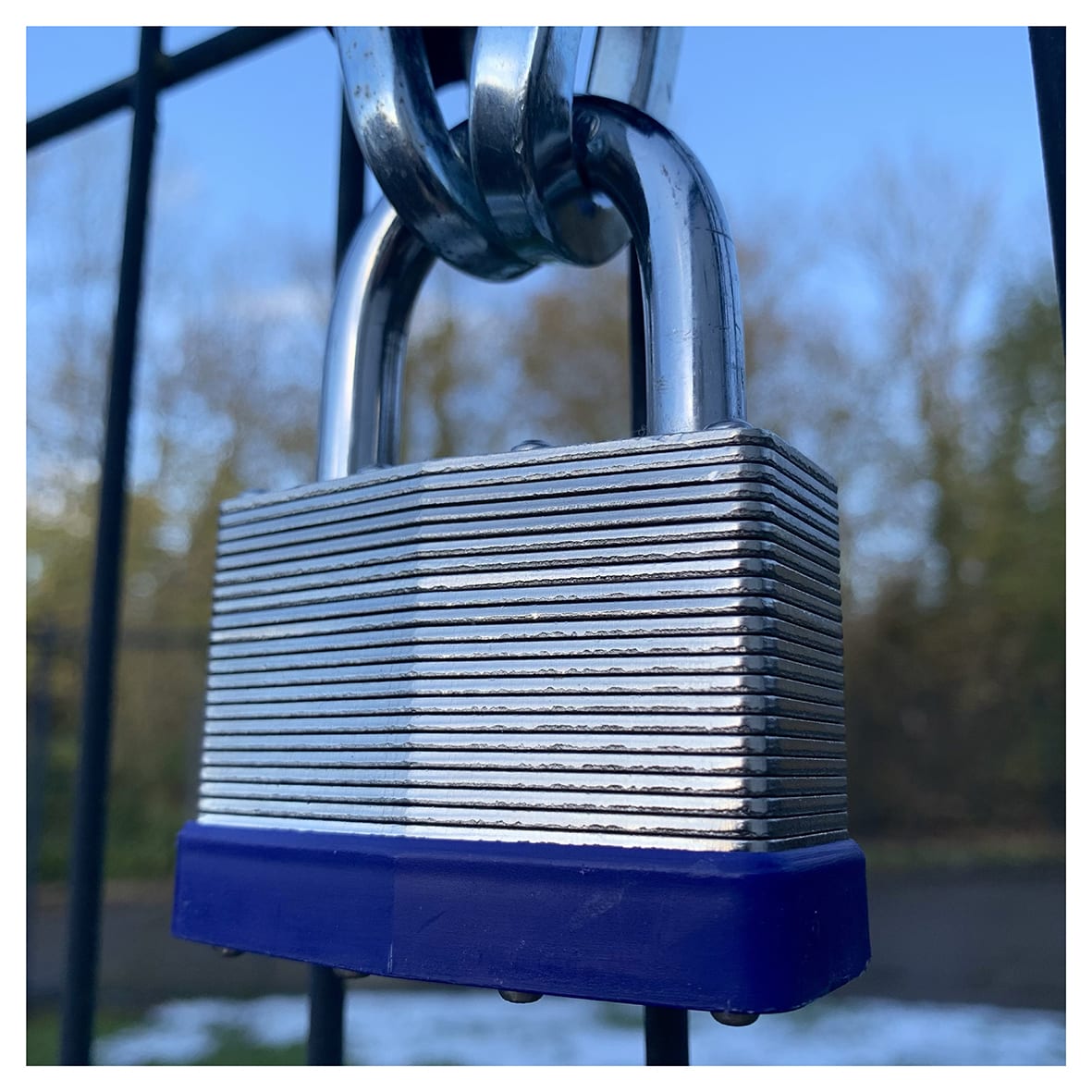 Watchman by Squire Laminated Padlock - 60mm Body - 30 x 38mm Shackle - Keyed to Differ - Silver - view 6