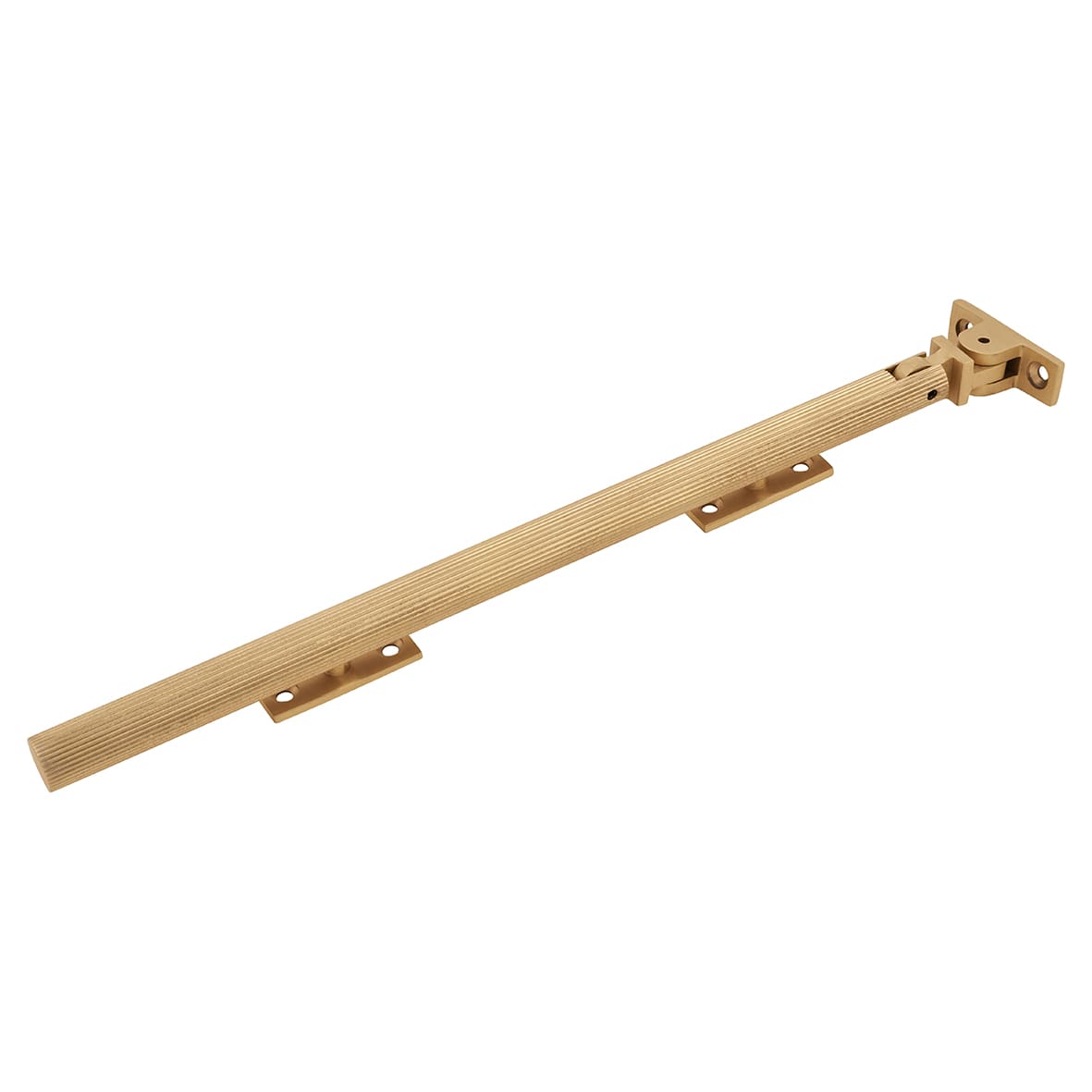 Aspen Lines Casement Window Stay - 8"/200mm Length - Satin Brass - view 2