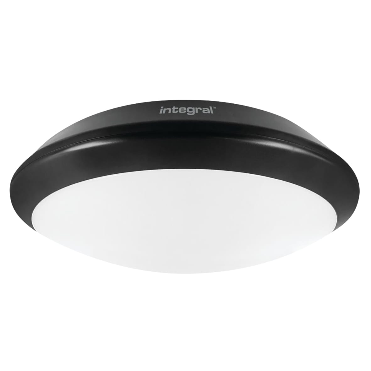 LED 15W Tough-Shell+ LED Bulkhead Light with Emergency - - 4000K Cool White - Black - view 2