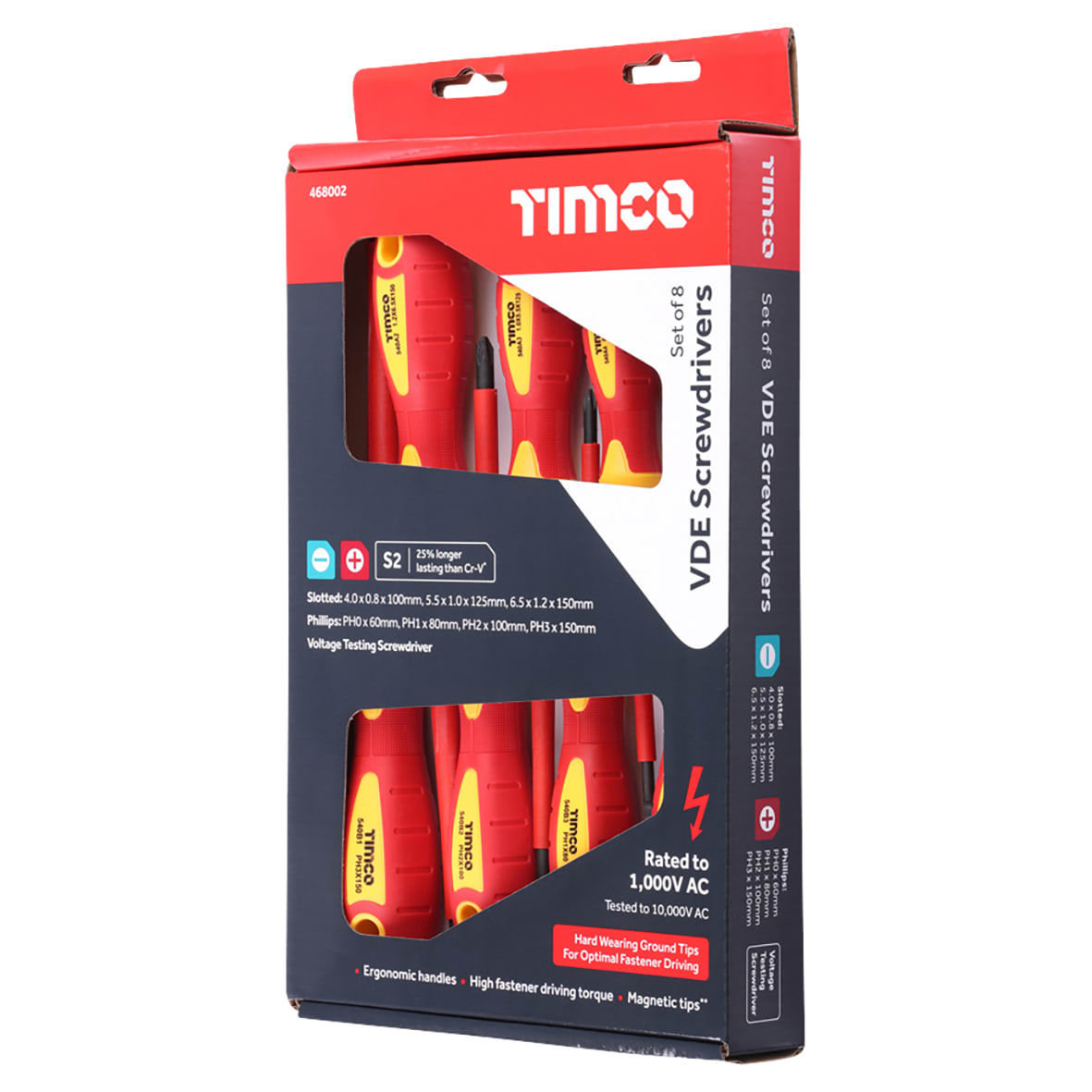 VDE & Voltage Testing Screwdriver Set - 8 Pieces - view 3