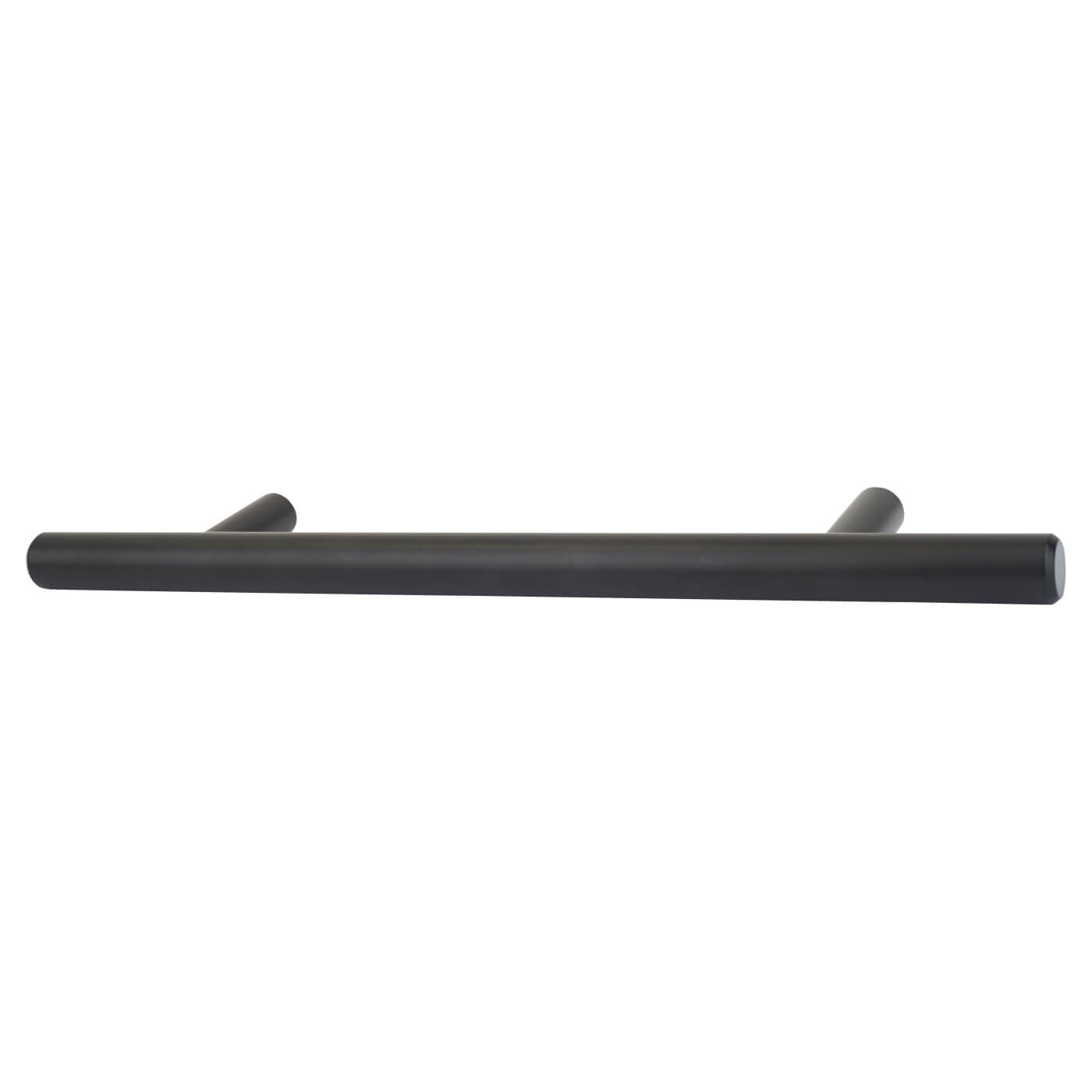 12mm T-Bar Cabinet Pull Handle - 128mm Centres - Matt Black - view 2
