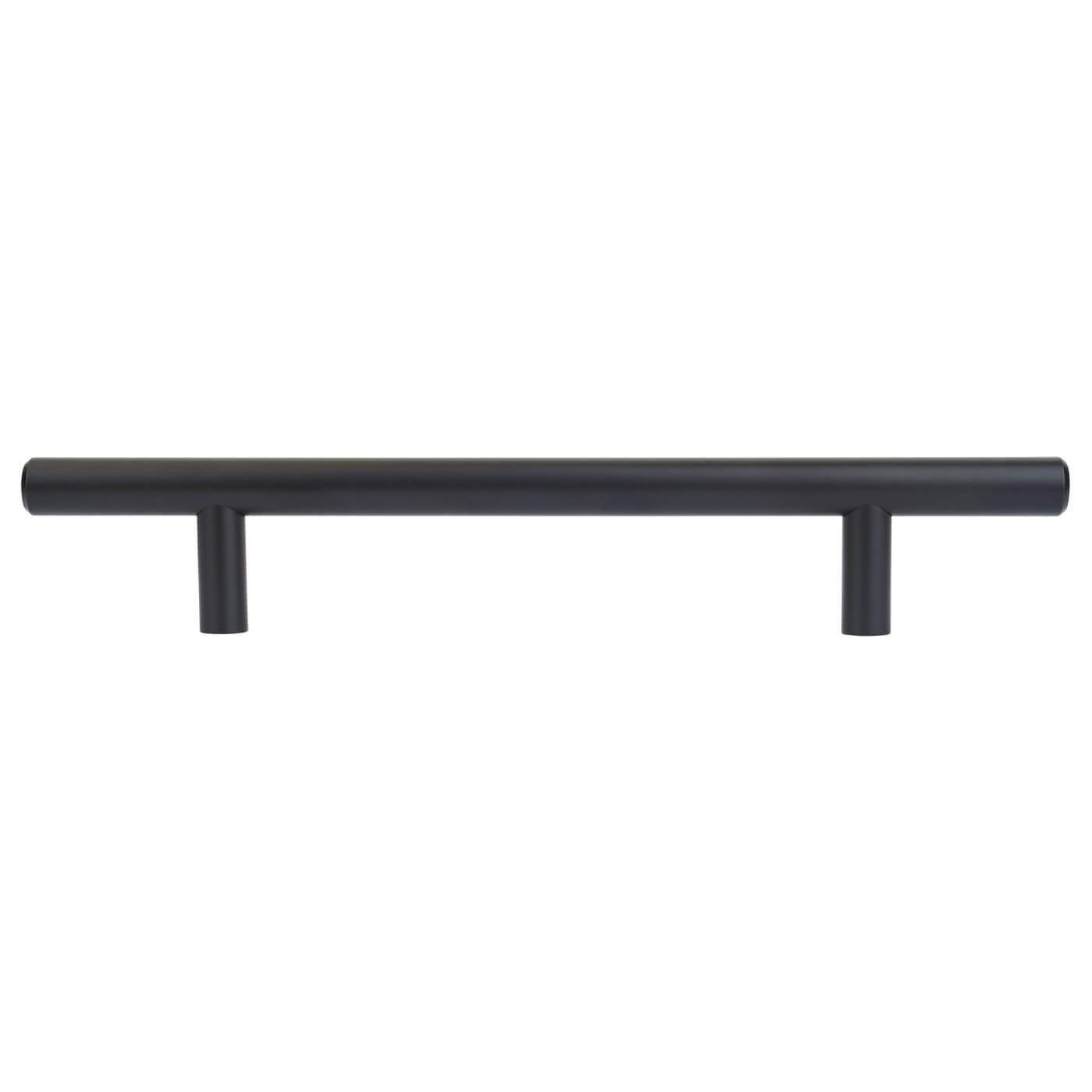 12mm T-Bar Cabinet Pull Handle - 128mm Centres - Matt Black - view 3