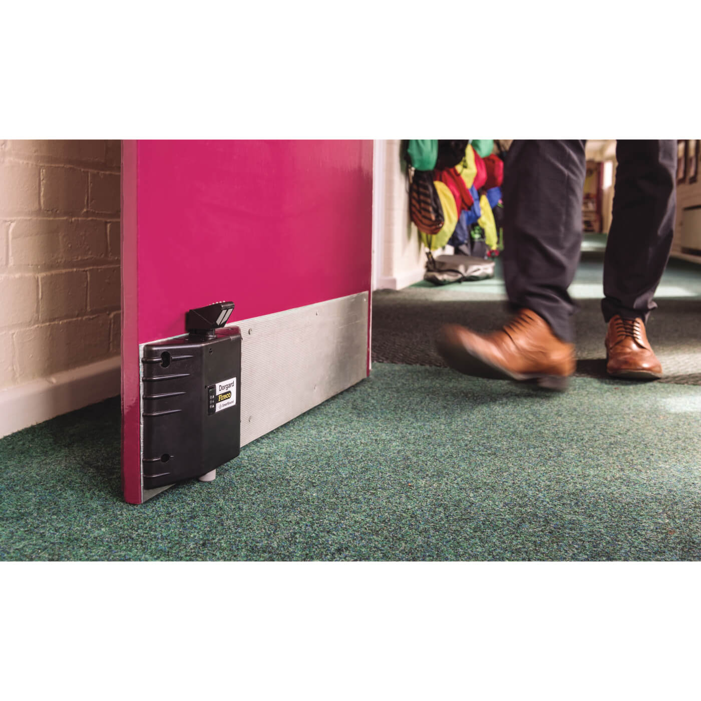 Fireco Dorgard Smartsound Fire Door Holder - Black - view 3