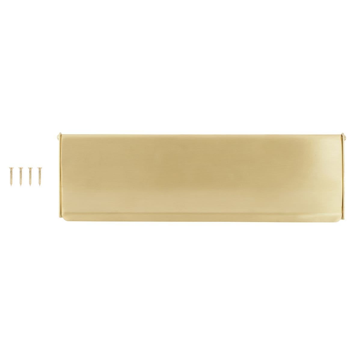Letter Tidy - 280 x 80mm - Satin Brass - view 3