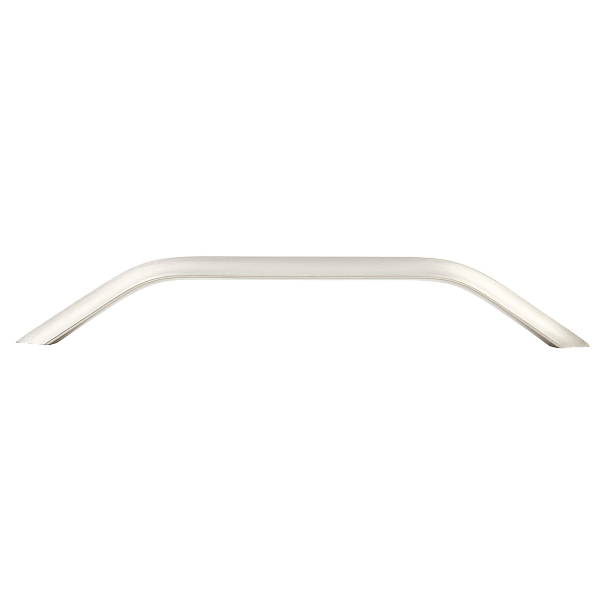 Virgo Bow Cabinet Pull Handle - 160mm Centres - Satin Nickel - view 2
