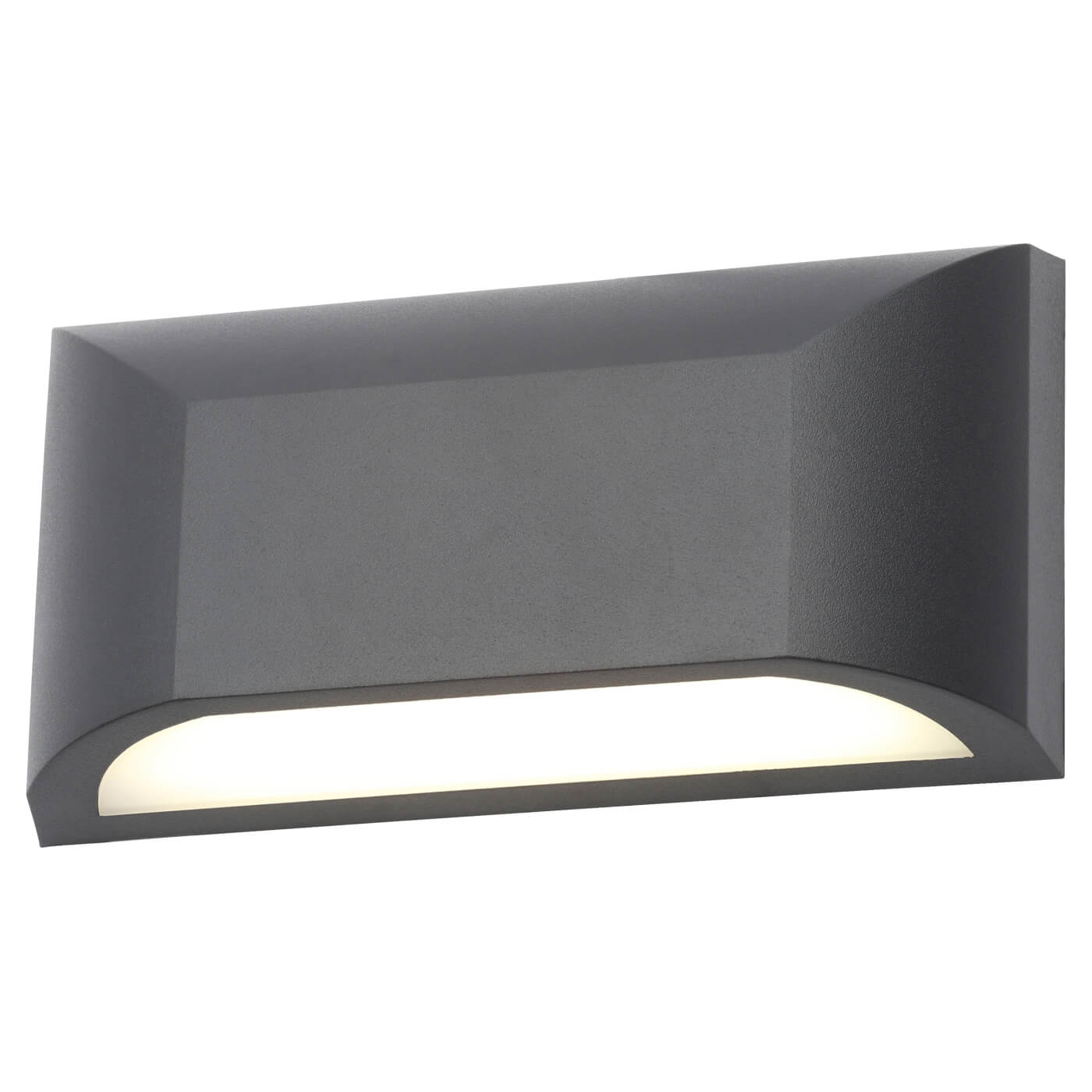 Forum Coast Poole 5W LED Outdoor Down Wall Light - IP65 - 4000K Cool White - Black - view 3