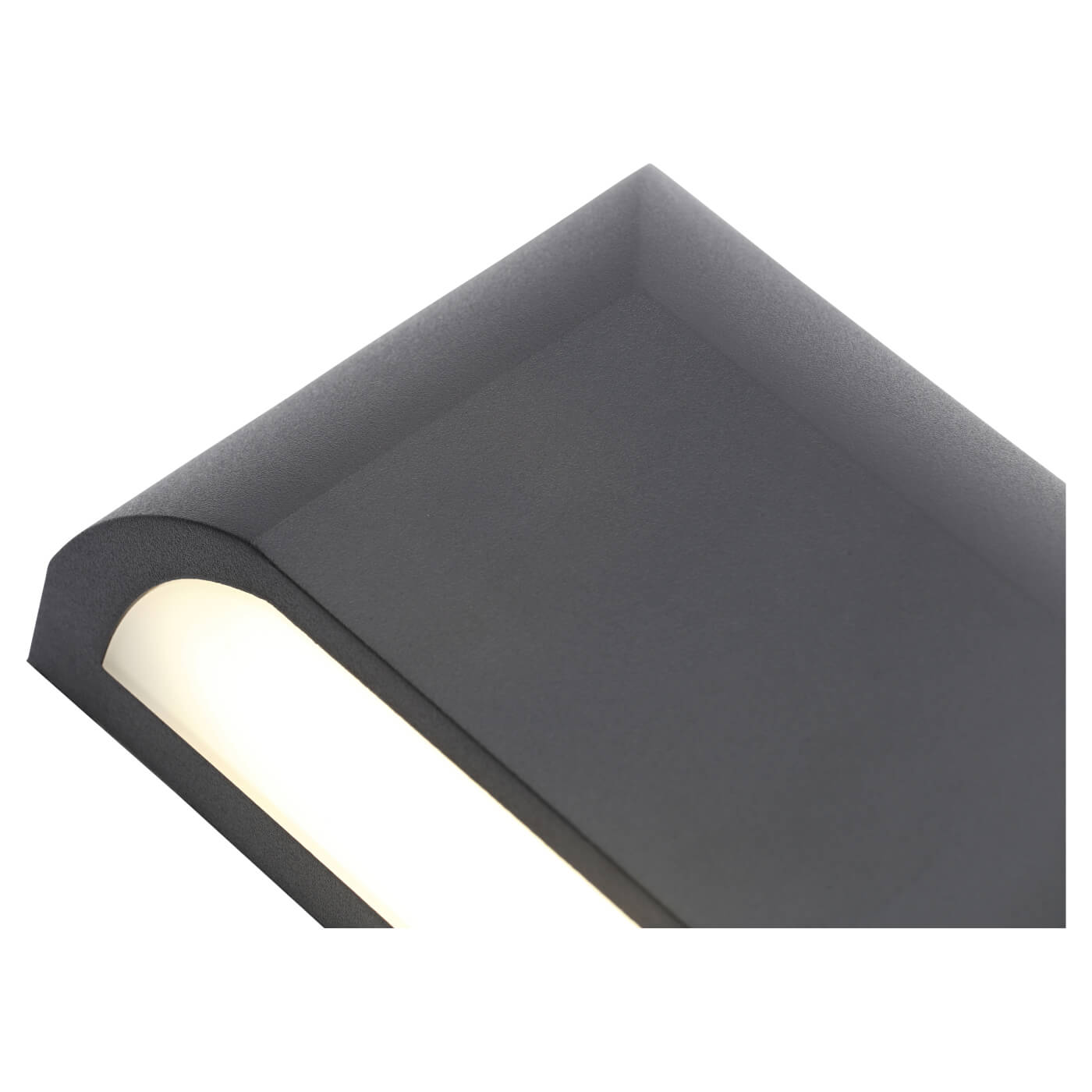 Forum Coast Poole 5W LED Outdoor Down Wall Light - IP65 - 4000K Cool White - Black - view 4