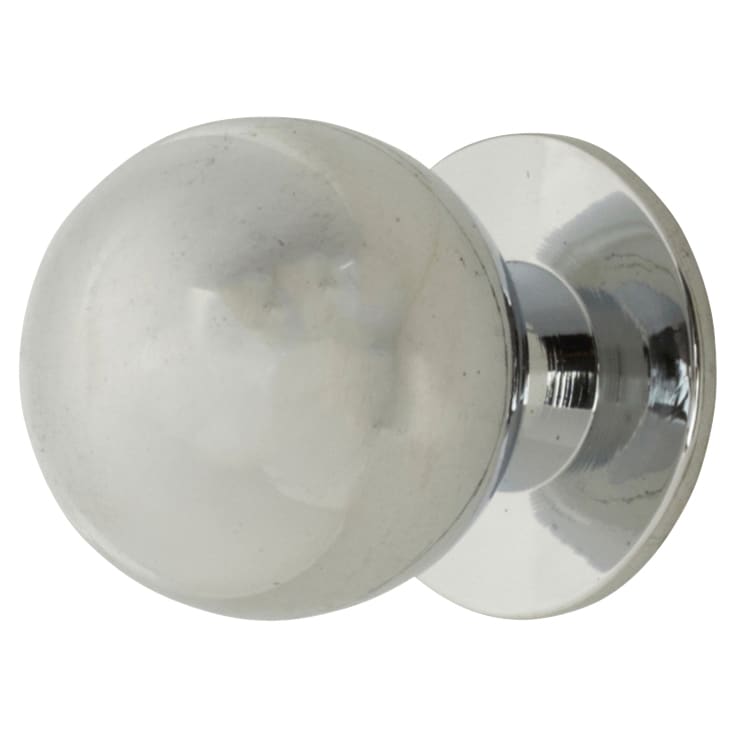 Ball Cabinet Knob - 18mm Diameter - Polished Chrome - view 2