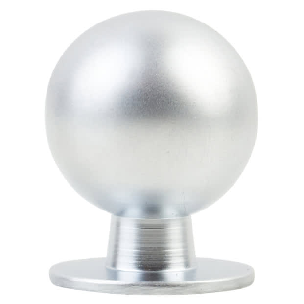 Ball Cabinet Knob - 18mm Diameter - Polished Chrome - view 3