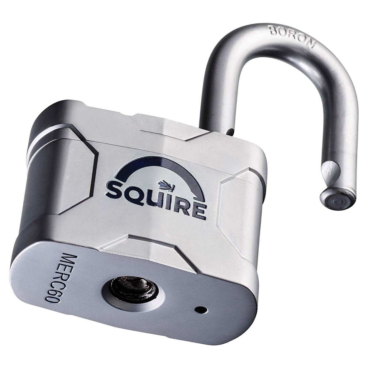 MERCURY 60 High Security Padlock - 60mm Body - 30.2 x 30mm Shackle - Silver - view 3