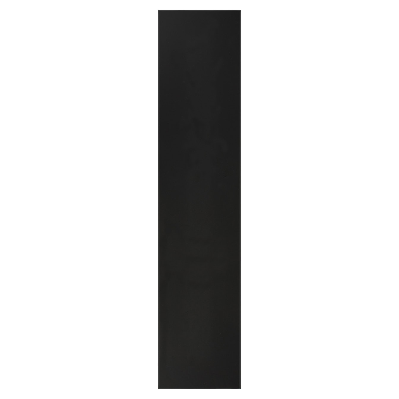 AR624B Nylon Self-Adhesive Plain Finger Plate - 350 x 75mm - Ebony Black - view 2