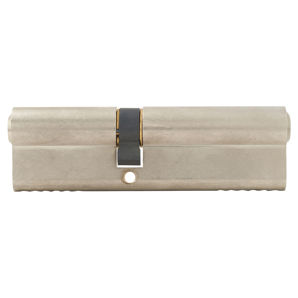 6 Pin 105mm Euro Double Cylinder - 45 + 60mm - Satin Nickel - Keyed to Differ - view 2