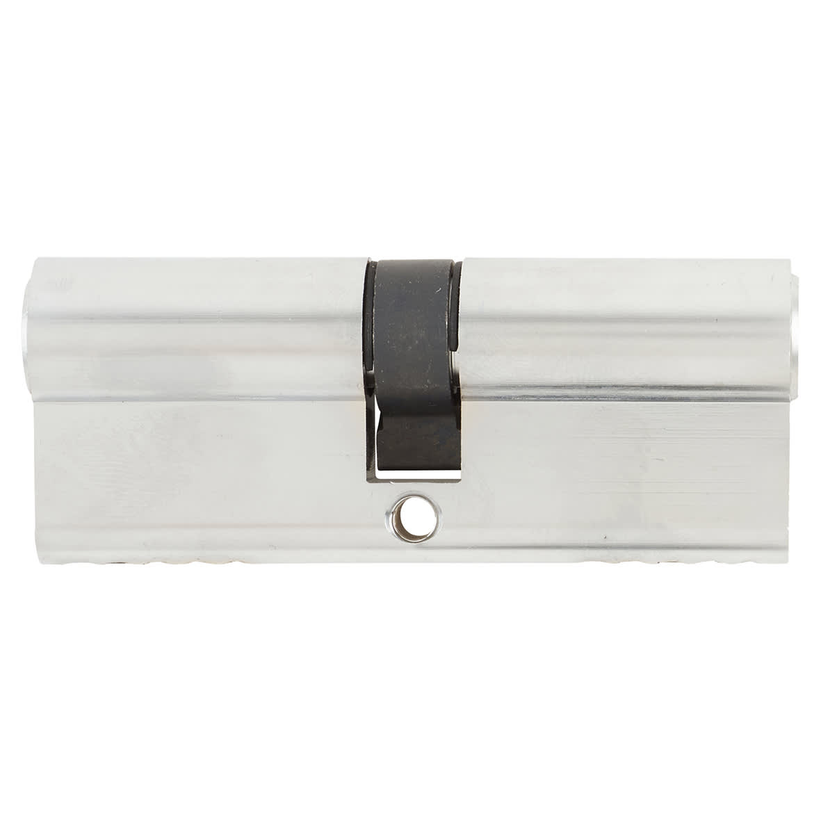 5 Pin 80mm Euro Double Cylinder - 40 + 40mm - Satin Chrome - Keyed to Differ - view 2