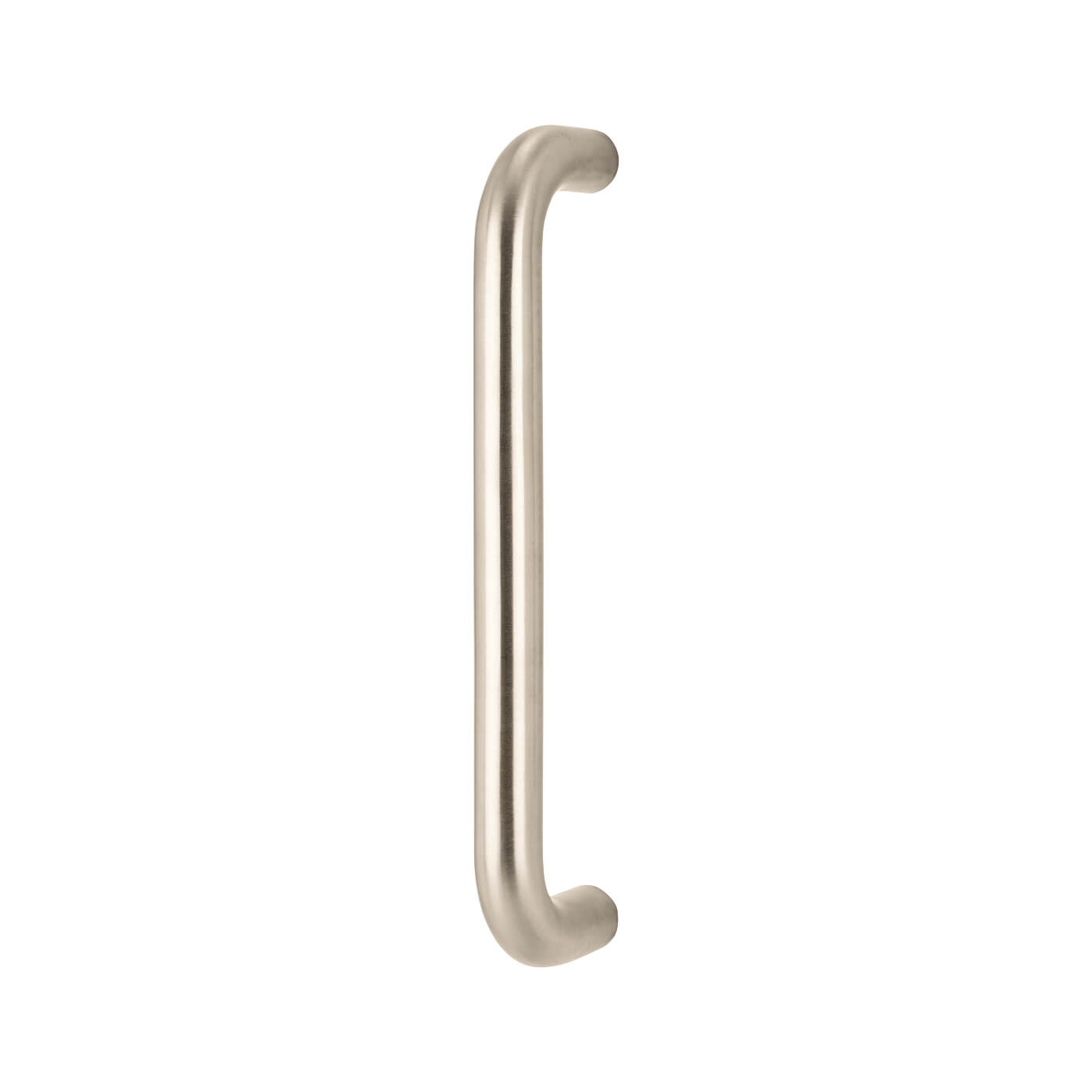 316 Satin Stainless Steel 22mm D-Bar Door Pull Handle - Bolt Fix - 250mm Centres - view 2