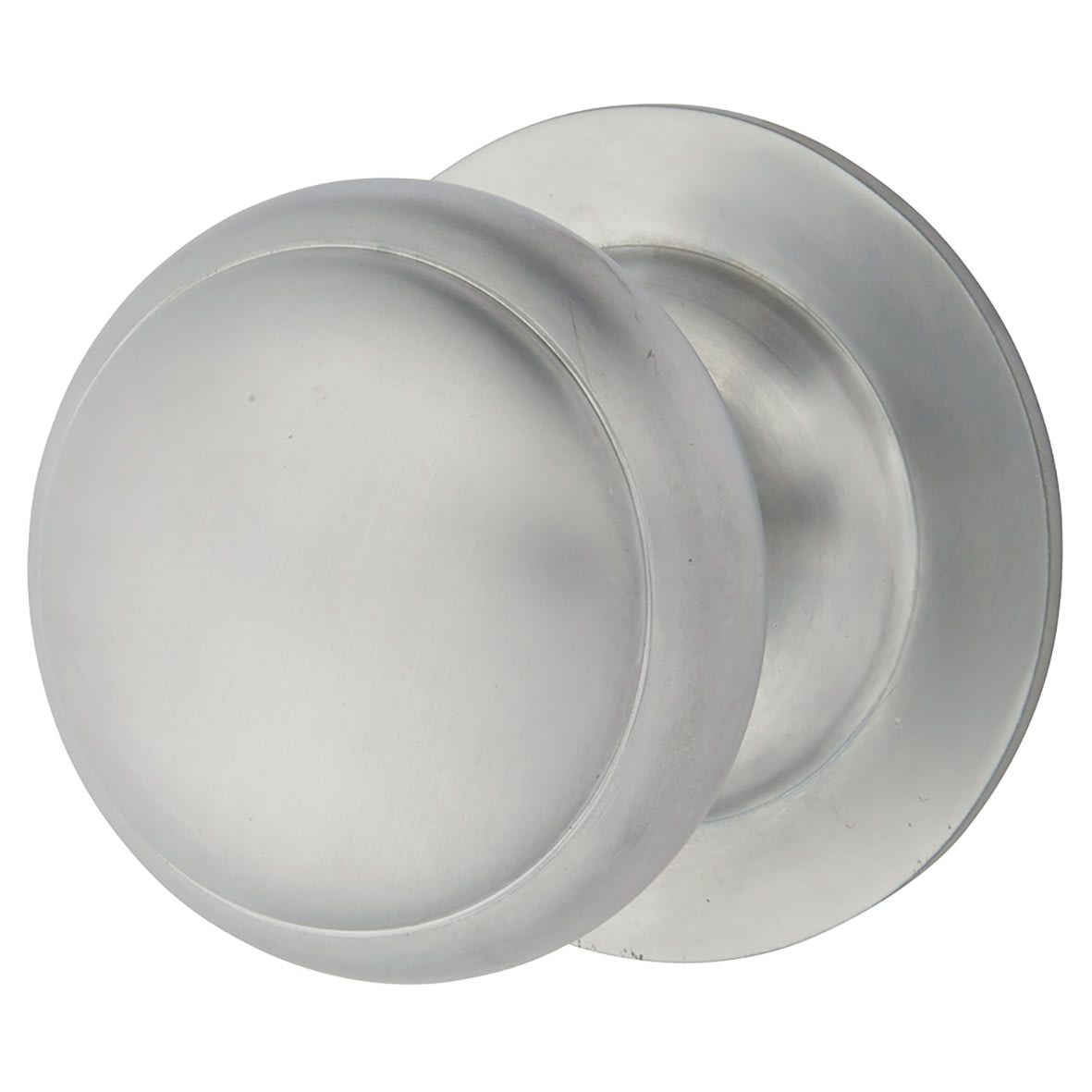 Front Door Furniture Kit - Satin Chrome - view 5