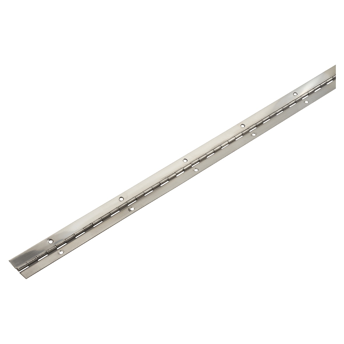 Continuous Piano Hinge - 1800 x 32 x 1mm - Polished Stainless Steel - view 2