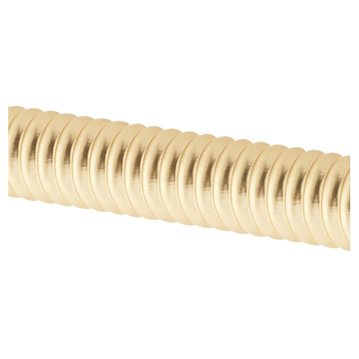 Crewe 10mm Reeded D-Bar Cabinet Pull Handle - 160mm Centres - Satin Brass - view 2
