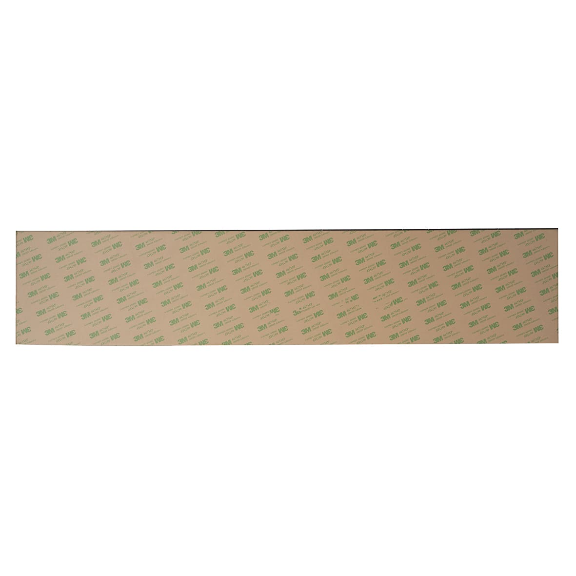 Laminated Plastic Self-Adhesive Kick Plate - 900 x 150 x 1.5mm - Brushed Silver - view 2
