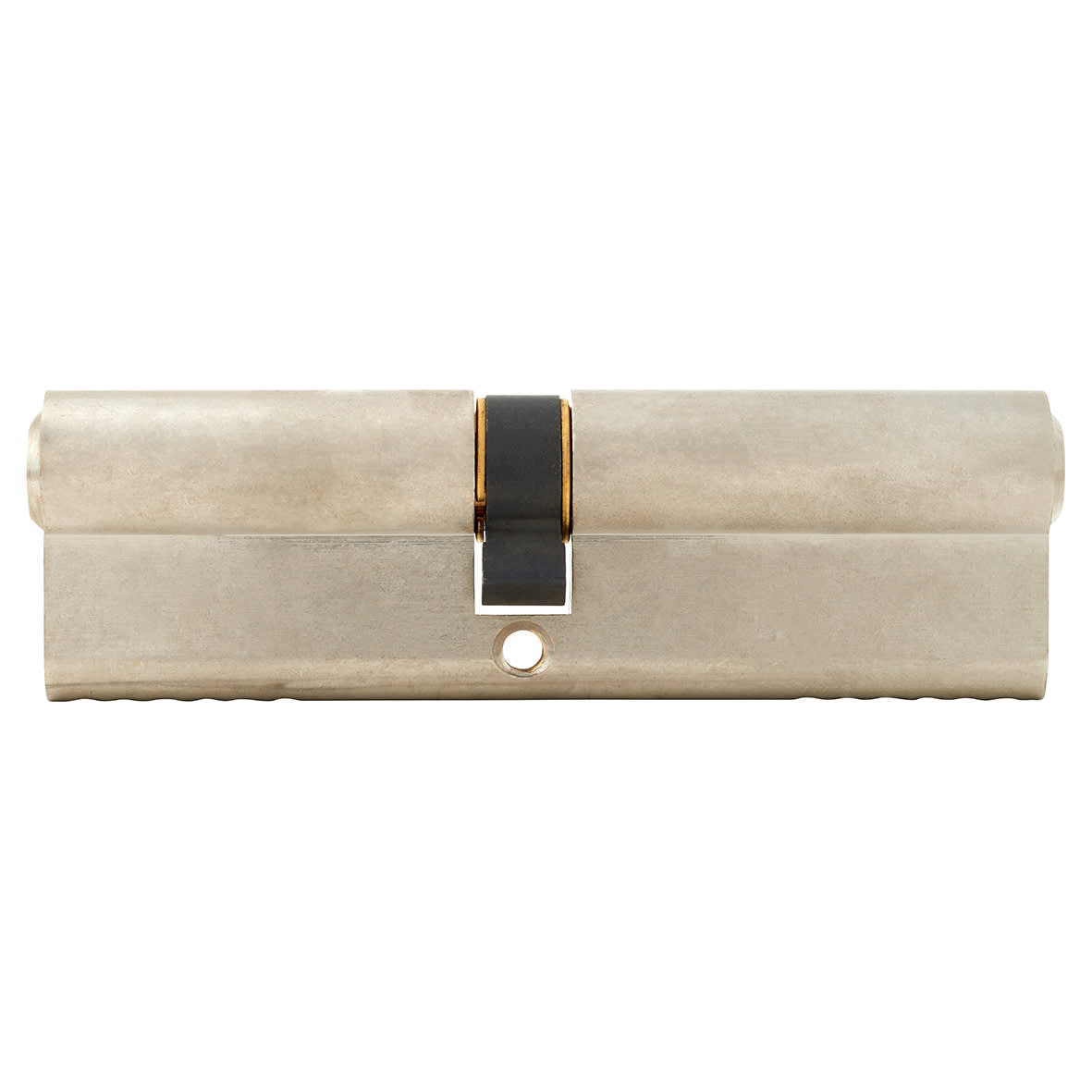 6 Pin 105mm Euro Double Cylinder - 50 + 55mm - Satin Nickel - Keyed to Differ - view 2