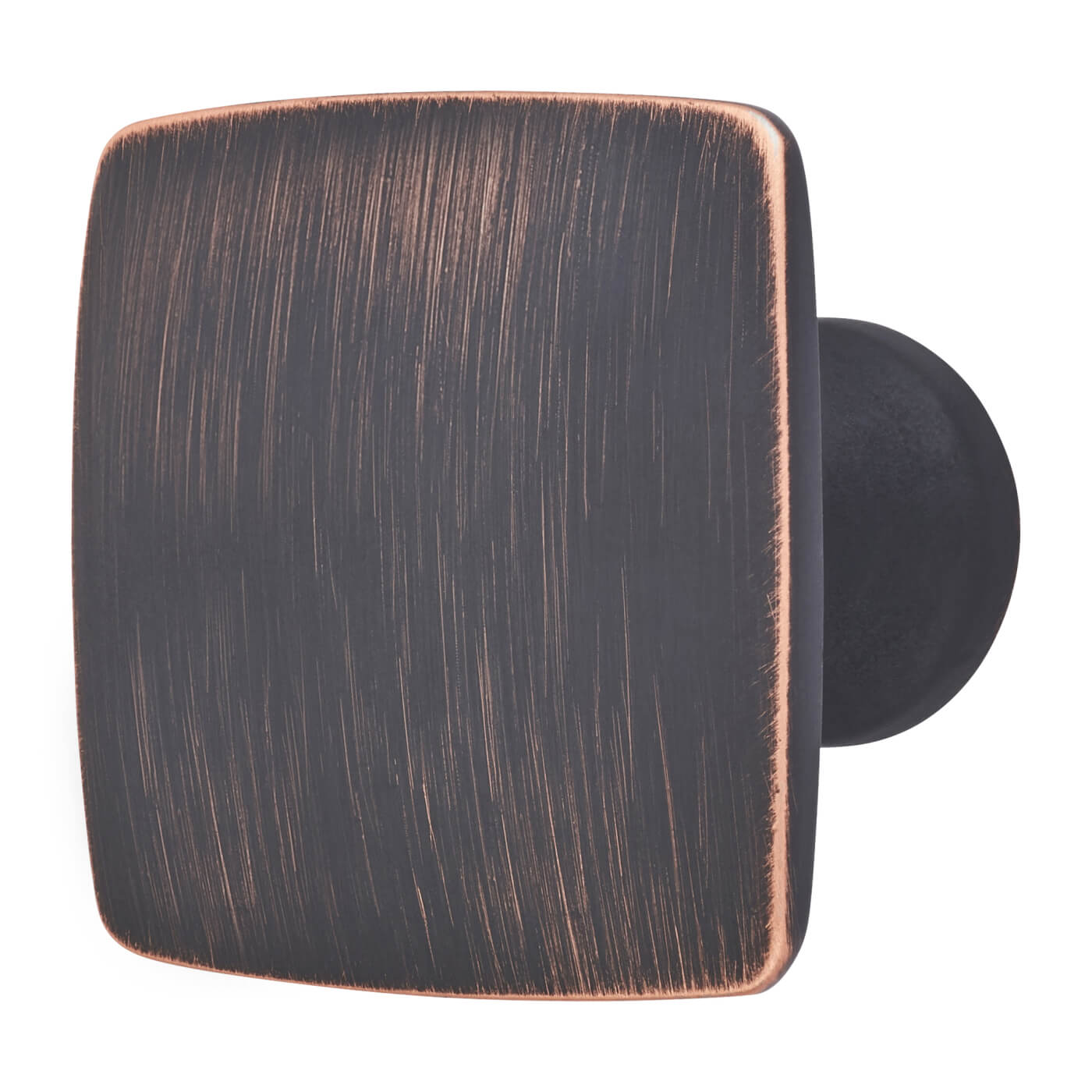 Rayon Square Cabinet Knob - 35 x 35mm - Brushed Oil Rubbed Bronze - view 2