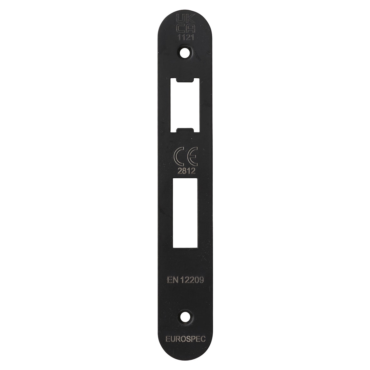 Architectural Bolt Through 3 Lever Sashlock - 65mm Case - 44mm Backset - Radius - Matt Black - view 3