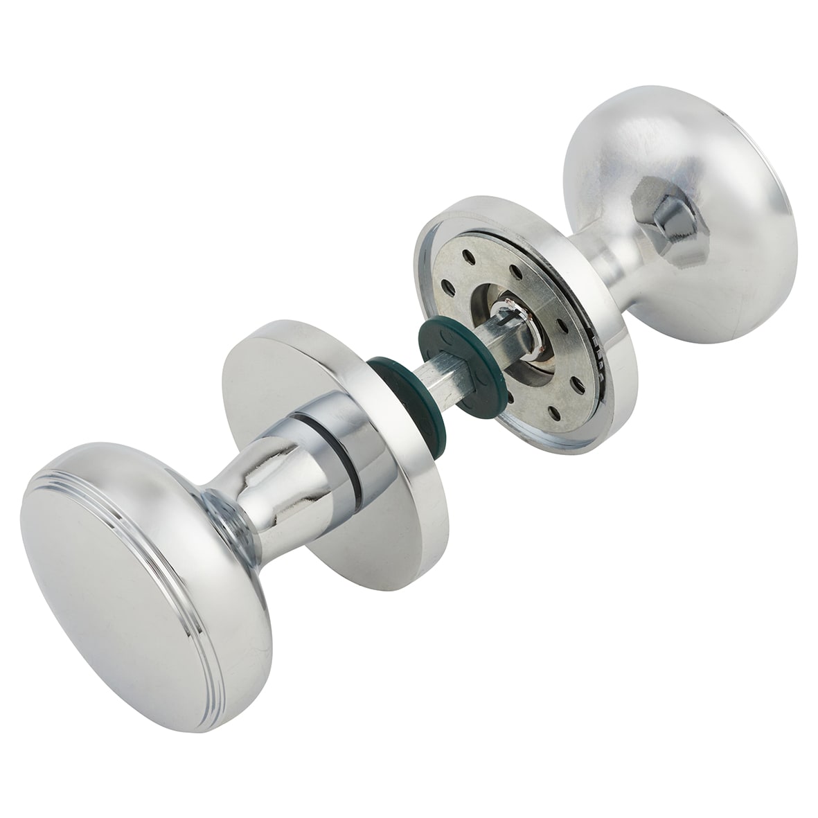 Polished Chrome Classic Mortice Door Knob - 60mm Rose Diameter - view 4
