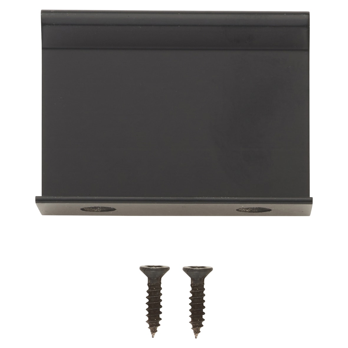 Serva Lipped Edge Cabinet Pull Handle - 32mm Centres - Black - view 6
